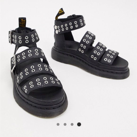 Dr Martens Clarissa II quad eyelet leather sandals - Picture 2 of 9